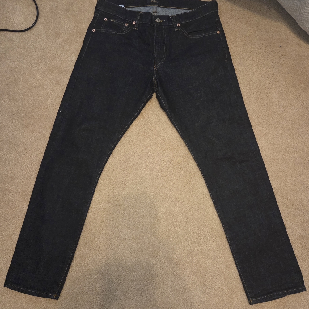 Polo Ralph Lauren Men's Dark Blue Sullivan Slim Jeans